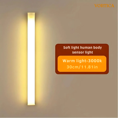 VORTICA GlowGuard Motion Sensor Light - Sees You Before You Stumble, Lighting Dark Halls, Midnight Kitchen Trips And Hidden Cupboard Corners In Silence.