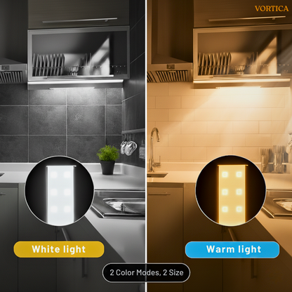 VORTICA GlowGuard Motion Sensor Light - Sees You Before You Stumble, Lighting Dark Halls, Midnight Kitchen Trips And Hidden Cupboard Corners In Silence.